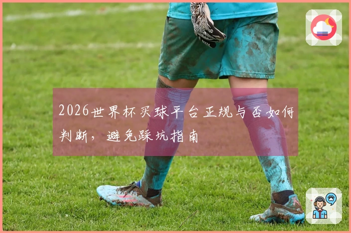 2026世界杯买球平台正规与否如何判断，避免踩坑指南