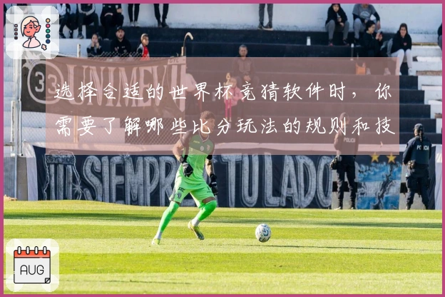选择合适的世界杯竞猜软件时，你需要了解哪些比分玩法的规则和技巧？